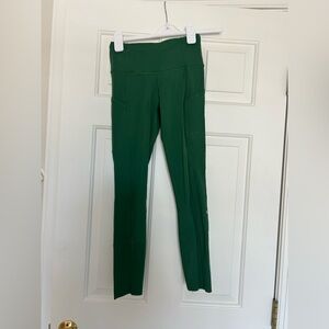 Lululemon Green High-Waisted Leggings
